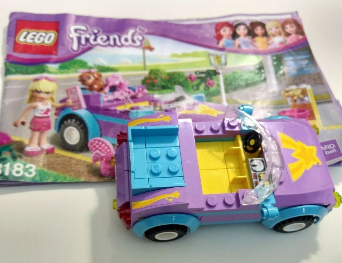 Lego 3183 car and only friends Stephanie&#039;s cool convertible 2 seate | eBay