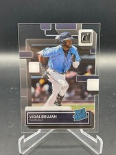 2022 Panini Chronicles #64 Vidal Brujan Clearly Donruss card