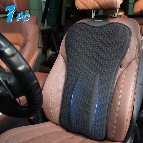 Gel Breathable Lumbar Support Cushion for Car Seat Back Chair Pillow Pain Relief