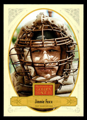 2012 Panini Golden Age #34 Jimmie Foxx Card Philadelphia Athletics
