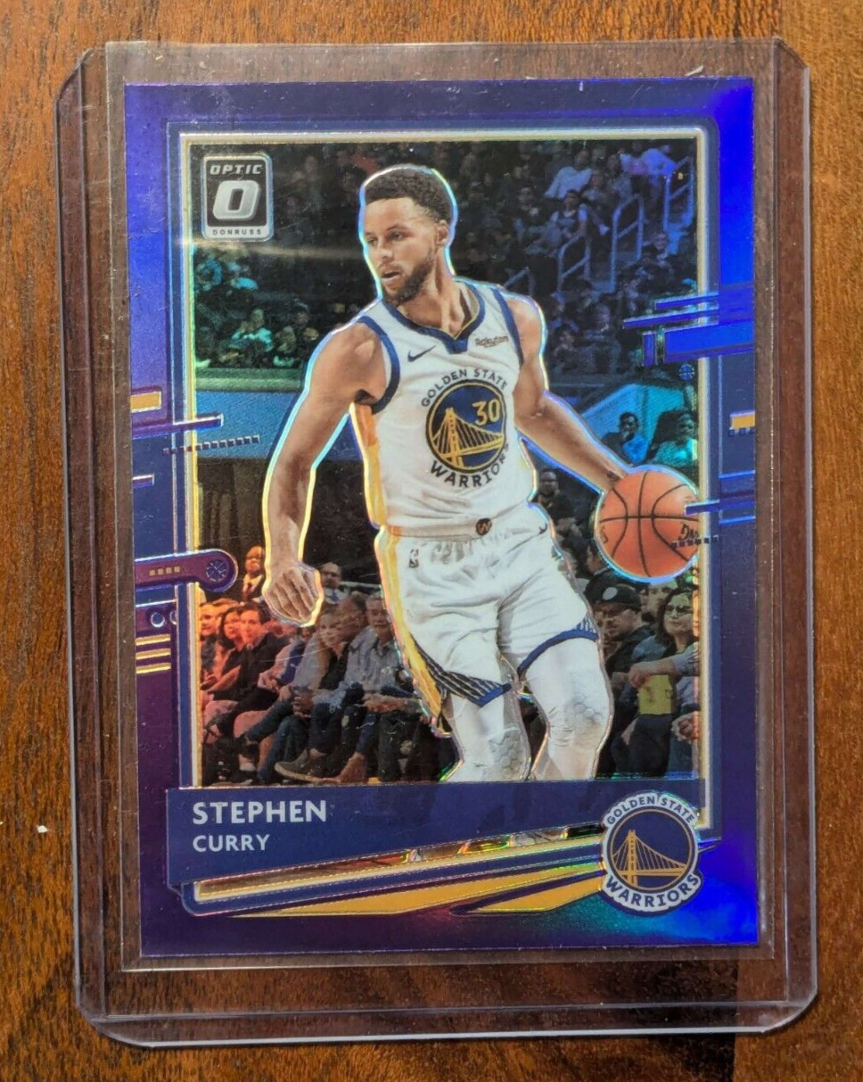 2020-21 Panini Donruss Optic - Purple Prizm #17 Stephen Curry