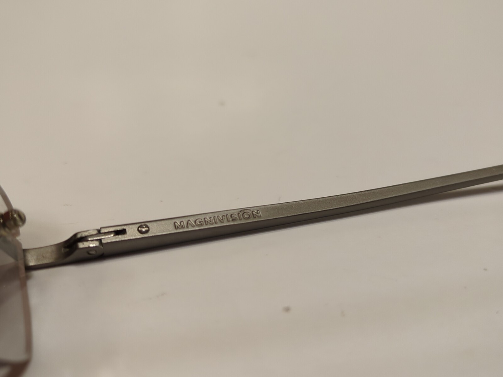 Magnivision  Eyeglass Frames Rectangular Rimless - image 3