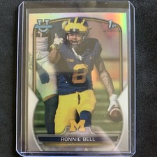 2022 Bowman University Chrome Football - RONNIE BELL - 1st Bowman Refractor( SP)