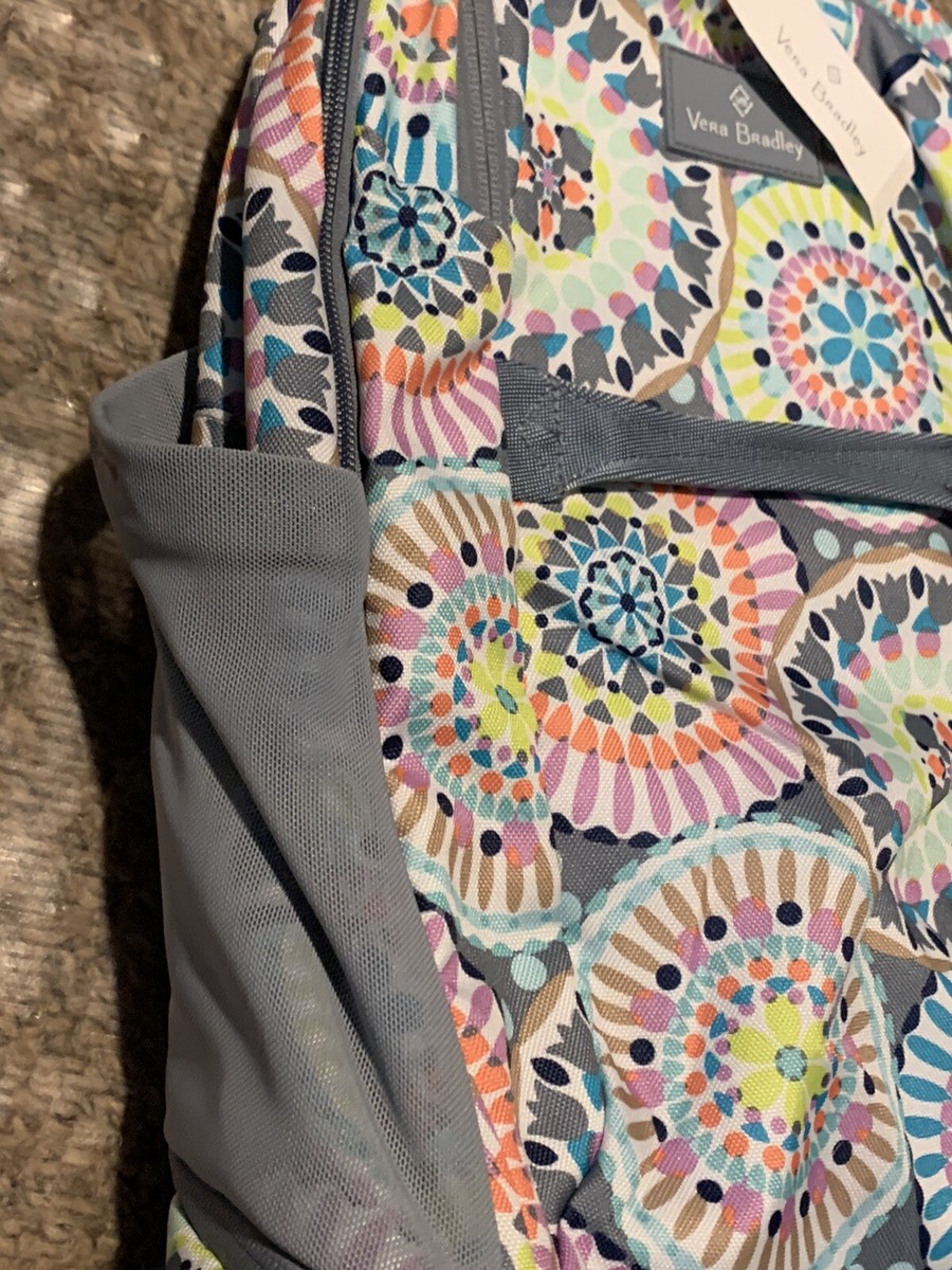 Vera Bradley travel backpack tote bag Sunny Medallion  display picture 3