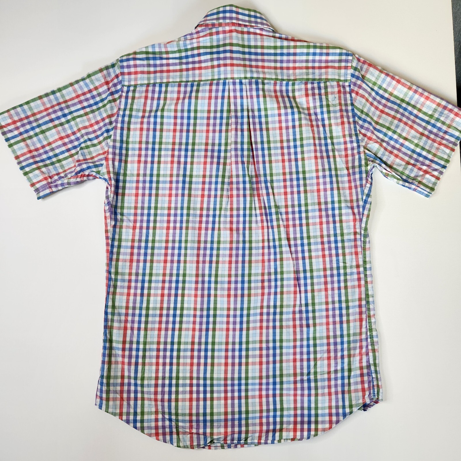 Peter Millar Medium Button Down Gingham Plaid Shi… - image 3