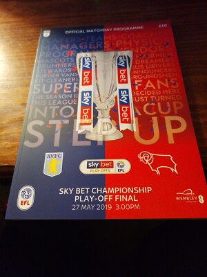 Aston Villa 2019 Play-Off Winners Poster main image 0