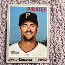 2019 Topps Heritage High Number #510 Lonnie Chisenhall Pittsburgh Pirates