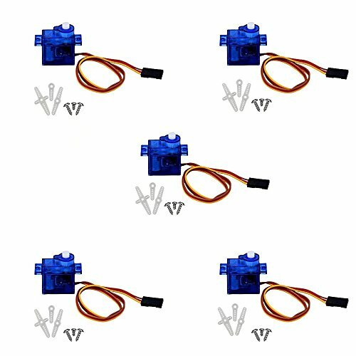 YUNIQUE ITALIA 5 Pezzi Micro Servomotore 9G RC Elicottero Aeroplano Barca (j7f)