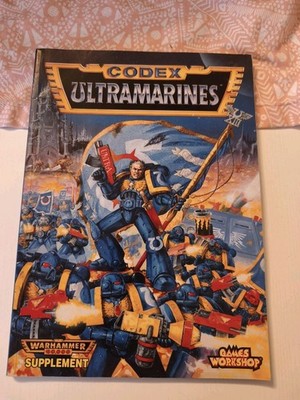 Warhammer 40K Codex Ultramarines Second Edition 1995 Games Workshop OOP WH40K