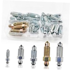 36PCS Brake Bleeder Screw Assortment Kit, SAE Metric Cylinder Bleeder Valve