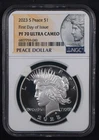 2023-S PEACE DOLLAR***NGC PF 70 ULTRA CAMEO