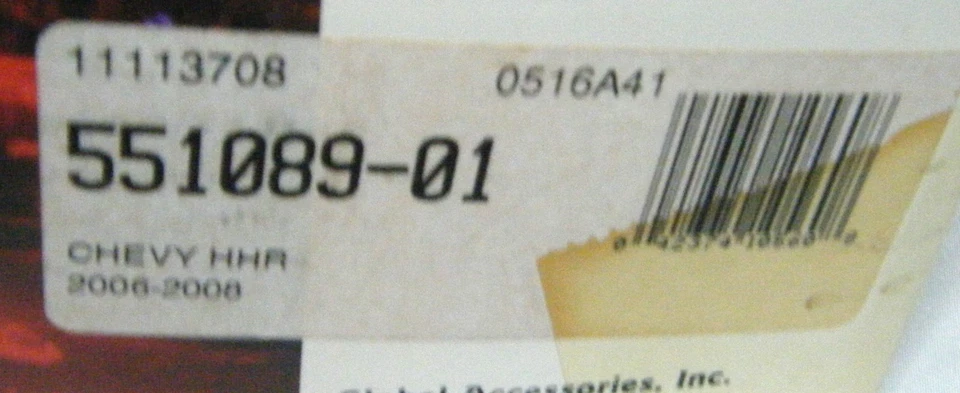 Front End Bra LeBra Le Bra 551089-01 fits 2006-2008 Chevrolet HHR Open Box NOS - Image 2 of 3