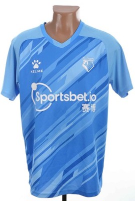 WATFORD 2020/2021 AWAY FOOTBALL SHIRT KELME SIZE L ADULT