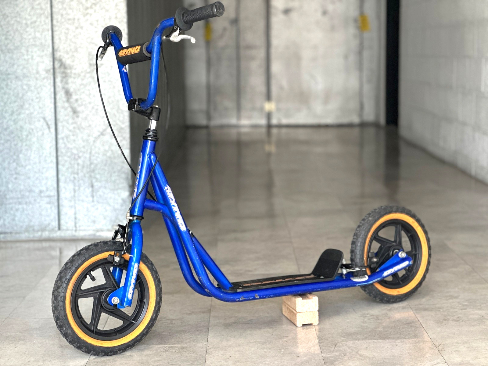 S Zoot Scoot Classic Push Scooter Blue
