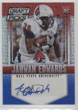 2015 Panini Prizm Collegiate Draft Picks 24/25 Jahwan Edwards #193 Auto 0b2