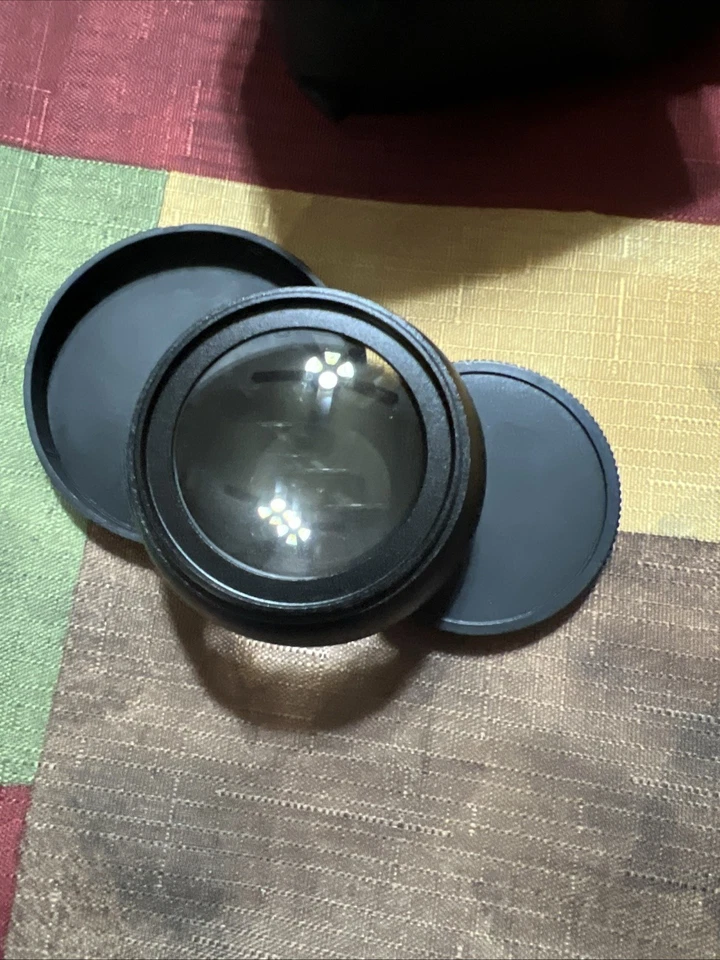OPTEKA, "52 mm 0.43x AF Wide Angle Lens," Brand New in Pouch and Original Box - Image 4 of 4