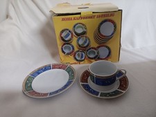 Kaffeeservice 18-tlg. für Weihnachten/Weihnachtszeit - Porzellan