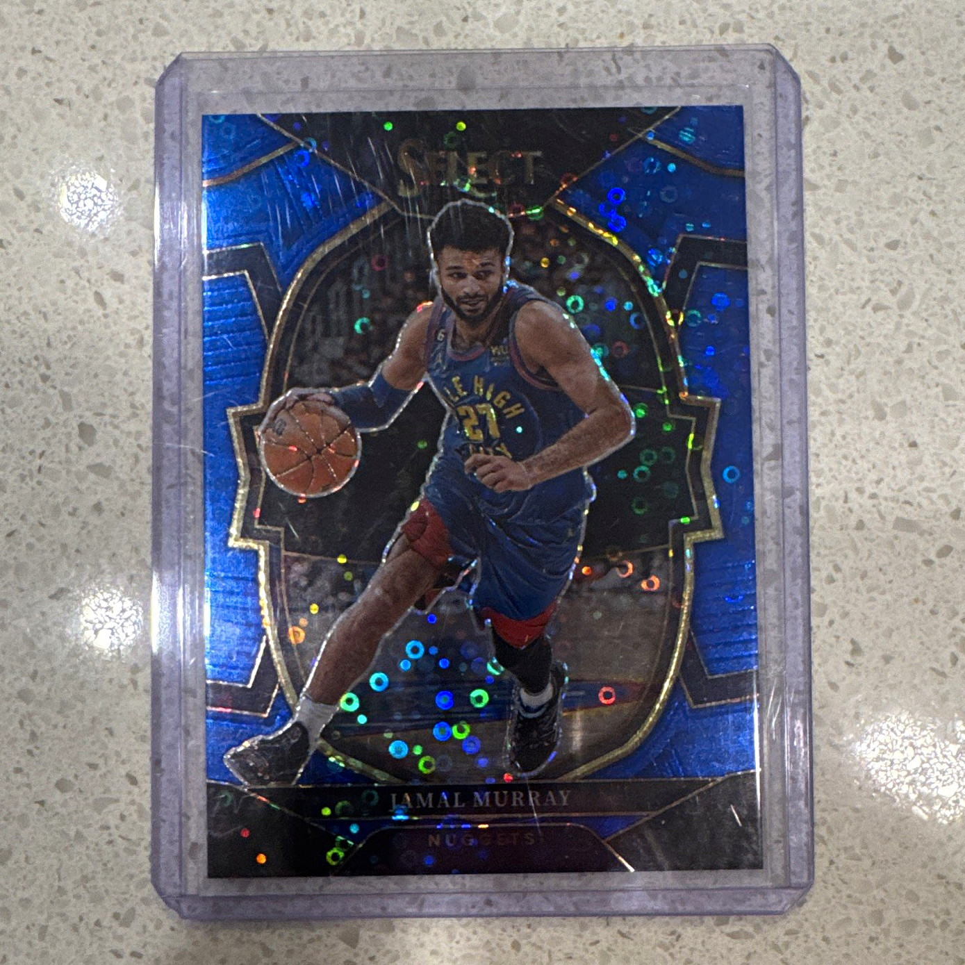 Panini 2022-23 Select Jamal Murray Concourse Blue Disco Prizm /25 #39