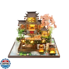 DIY Miniature House Kit, DIY Dollhouse Kit for Adults to Build, Mini House Ki