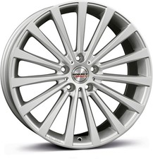 4x Alufelgen Borbet BLX brilliant silver 8,5x20 ET45 LK5 112 20 Zoll Felgen Alu