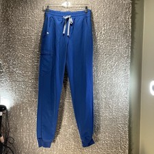 FIGS Technical Zamora Jogger Scrub Blue Size XS READ