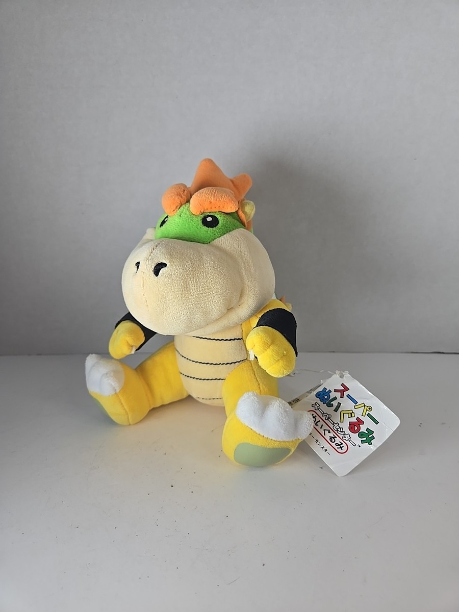 Japan San-ei Sanei 7” Bowser Jr. Nintendo Super Mario Plush 2009