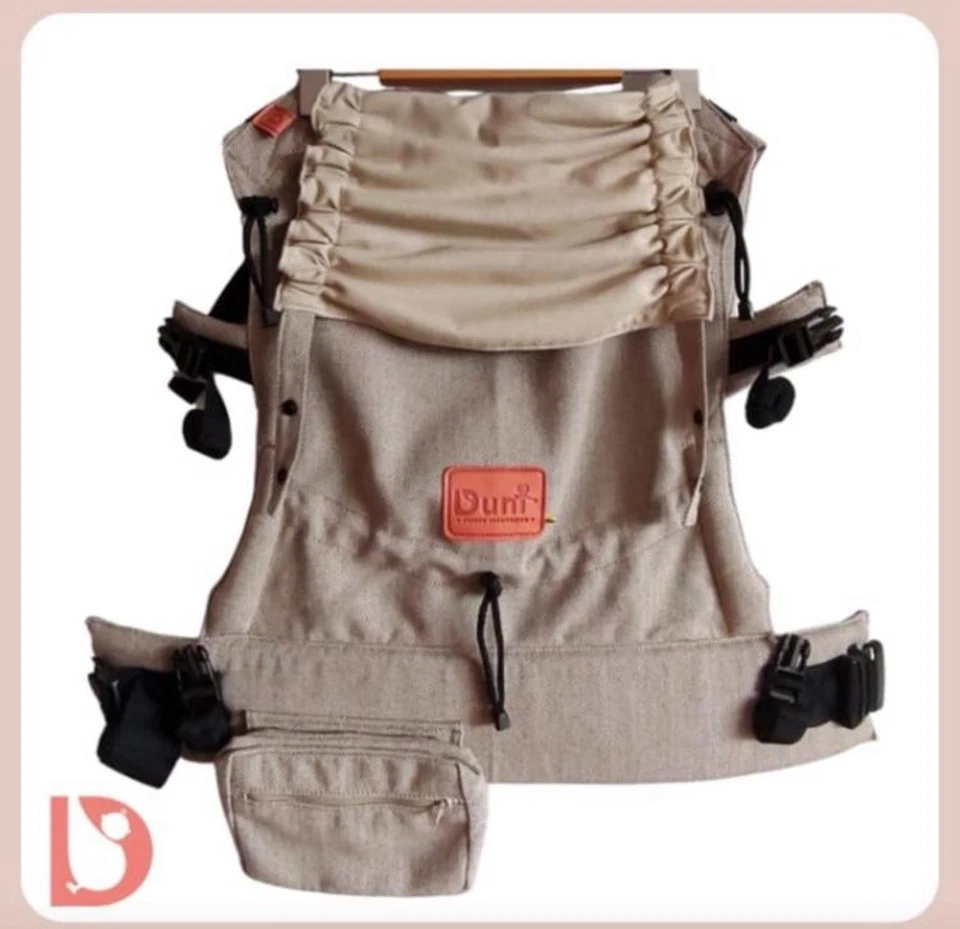 Porta-bebês Omni Breeze, recém-nascido para criança, 7-45 libras, azul meia-noite - Imagem 3 de 4