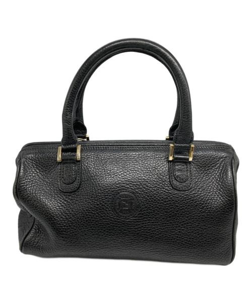FENDI Mini Boston Bag in Black Style 04498