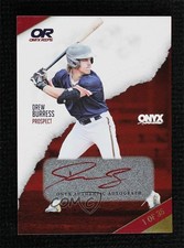2024 Onyx Rips Auto Red 10/35 Drew Burress #RADRBU Auto 0j81