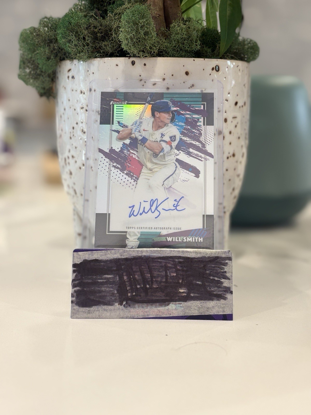 2026 Topps Finest Autographs Will Smith Refractor Auto Los Angeles Dodgers