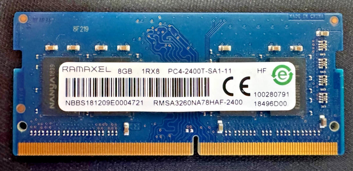 Ramaxel Computer PC4-19200 (DDR4-2400) Bus Speed Memory (RAM) for