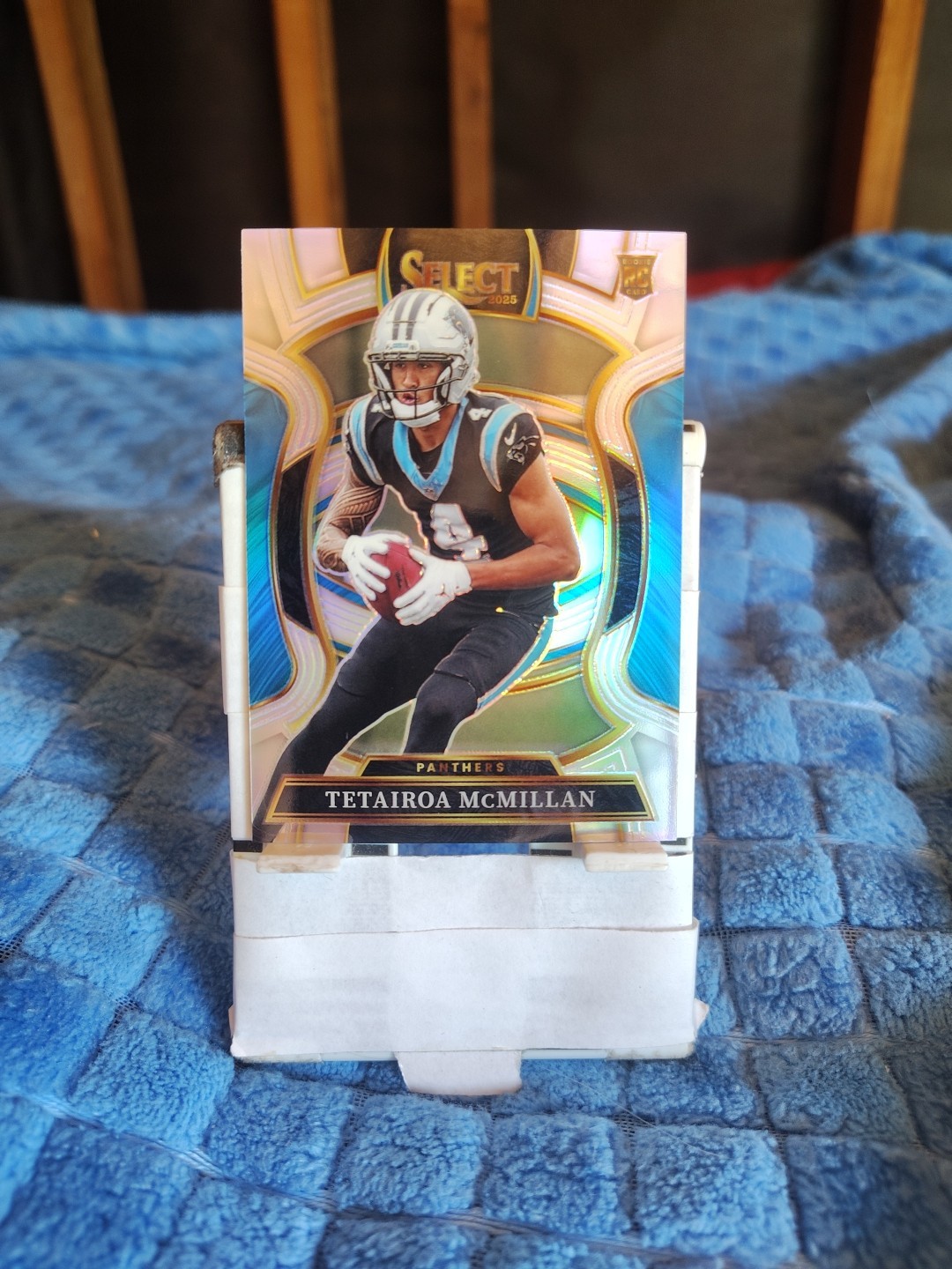 2025 Panini Select Football Tetairoa McMillan (Concourse Silver Prizm) RC #44