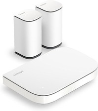 Linksys Velop Micro 6 Dual Band Mesh WiFi System 465 sqm Coverage &  150 Devices