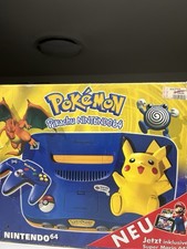 nintendo 64 pokémon pikachu edition konsole