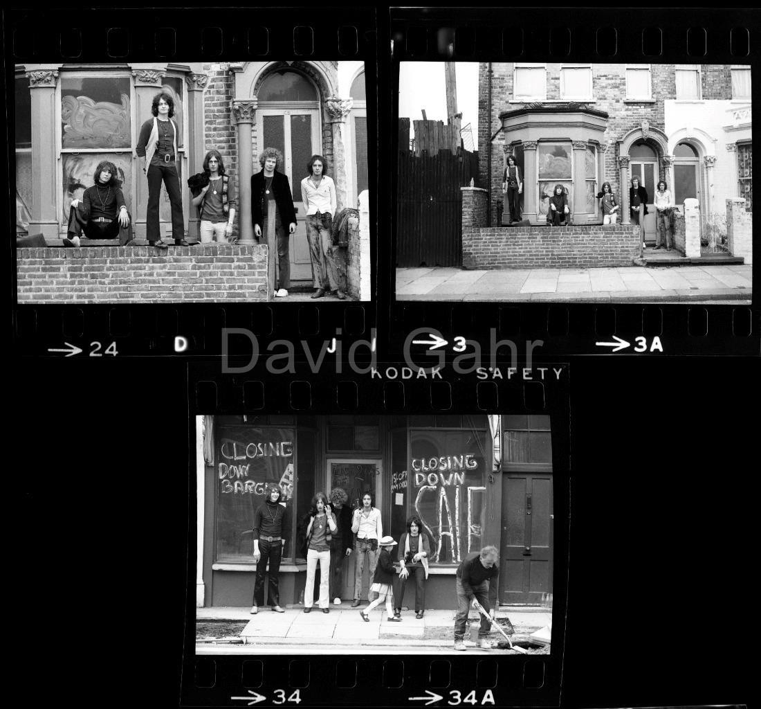 1969 Yes London English Progressive Rock Band Original 35mm 3 Negative Lot B647