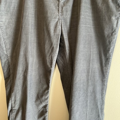 Pantalones de pana Old Navy para hombre ajustados incorporados flexibles grises 44x30 - Imagen 6 de 17