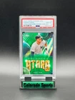 AARON JUDGE 2024 Topps Chrome Update Stratospheric Green Refractor 72/99 PSA 10