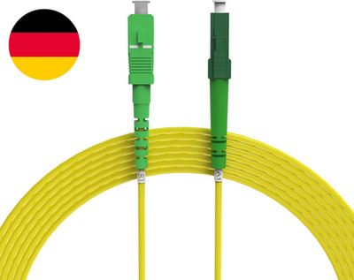30M Glasfaserkabel LC/APC Auf SC/APC Patchkabel | LWL Simplex Singlemode OS2 FTT