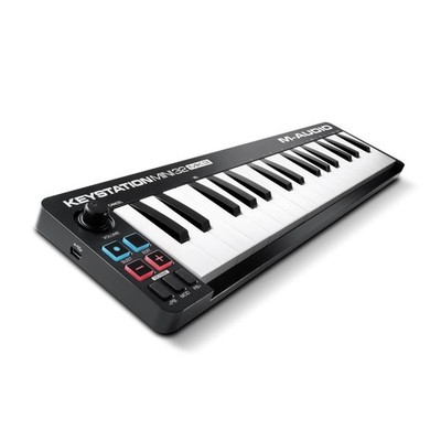 M-AUDIO Keystation Mini 32 MK3   USB MIDI Controller, 32 Mini Keys, Software