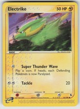 Electrike 53/109 Common Ruby & Sapphire Pokemon Moderately Played on eBay