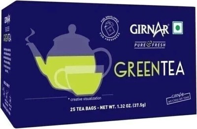 Girnar Green Tea 25 Tea Bags Free Shipping World Wide