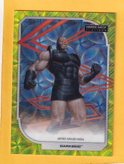 2026 Upper Deck DC Platinum Yellow Spotlight #3 Darkseid NM-MT+ 350/399