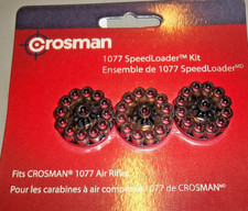 Crosman SPEEDLOADER KIT Three-12 Shot Pellet Clips for 1077 Rifles NEW FREE SHIP