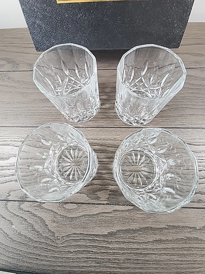 KANARS 威士忌玻璃杯 4 件套老式鸡尾酒苏格兰玻璃杯 10 盎司 — 第 3/4 张图片