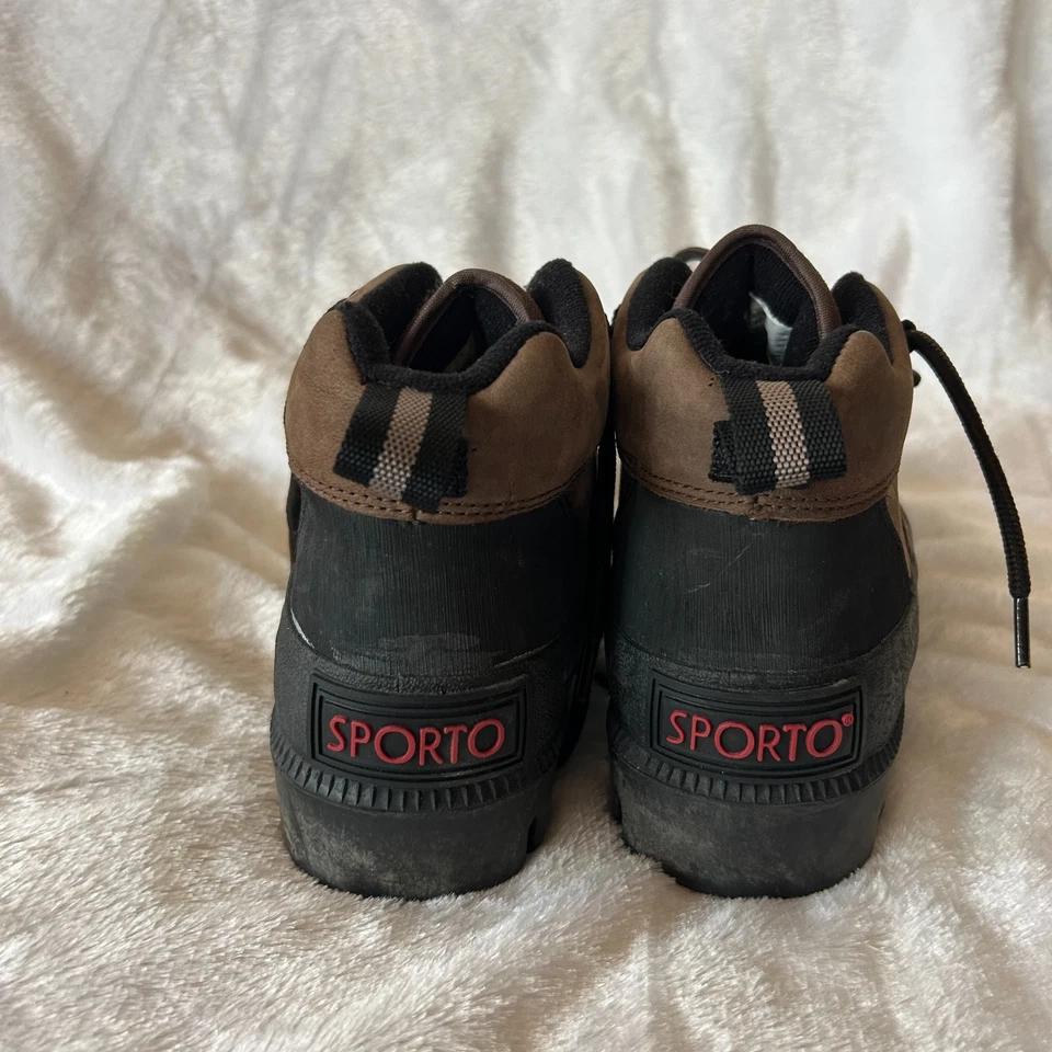 Sporto Lorena Brown Hiking Boots Womens Size 7 Waterproof Outdoor Camping - Image 4 of 4