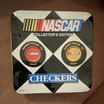 NASCAR Collector's Edition Checkers Board Game 6+ Complete set