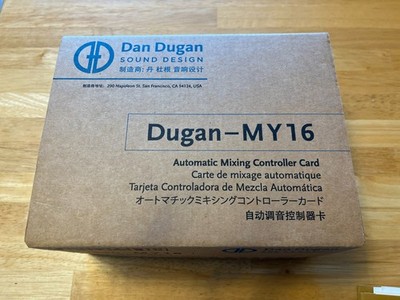 Dan Dugan Sound Design Dugan-MY16 Automatic Mixing Controller Card for LS9.
