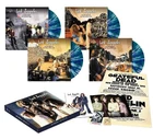 Led Zeppelin – Live '69 & '73 4LP Green w/Blue & White Splatter Vinyl Record