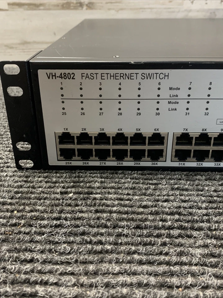 Enterasys Networks Vertical Horizon VH-4802 48-Port 10/100 Ethernet Switch - Image 4 of 4
