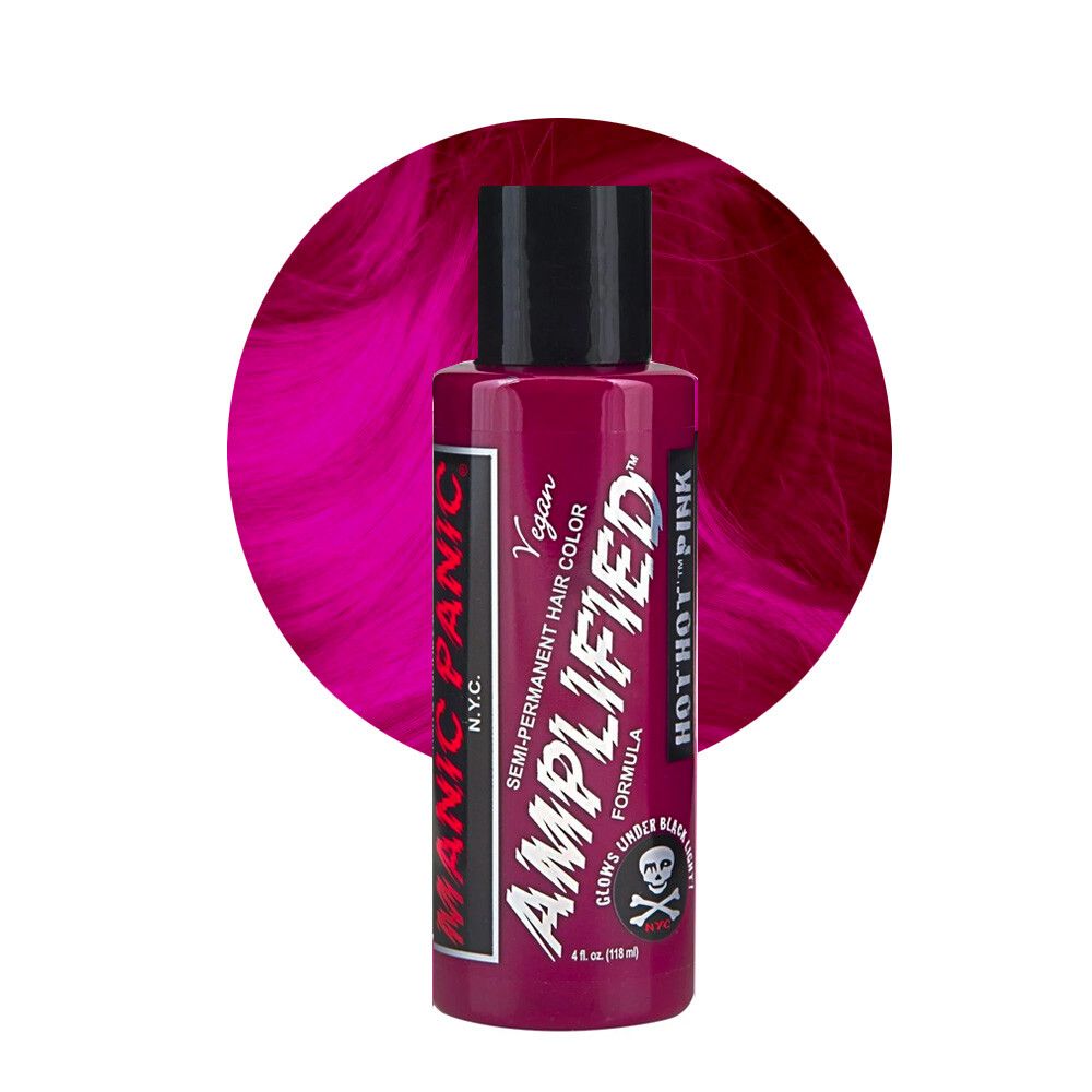 Manic Panic Amplified Cream Formula Hot Hot Pink 118ml - coloración semipermane